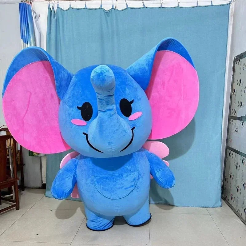 Suits - Reuze opblaasbaar Dumbo olifant mascotte kostuum