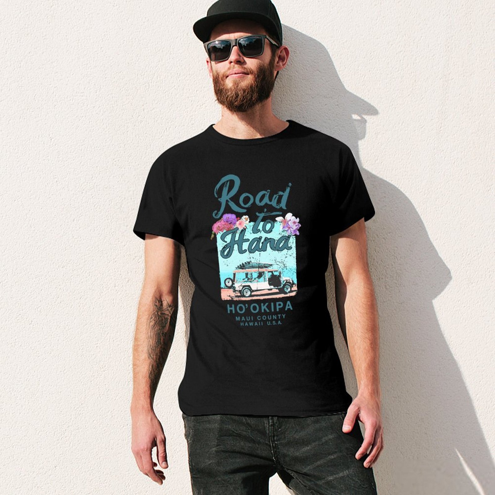 Road to Hana Maui Hawaii Vinta - Vintage Hawaiian Floral Shirt recensie en prijs