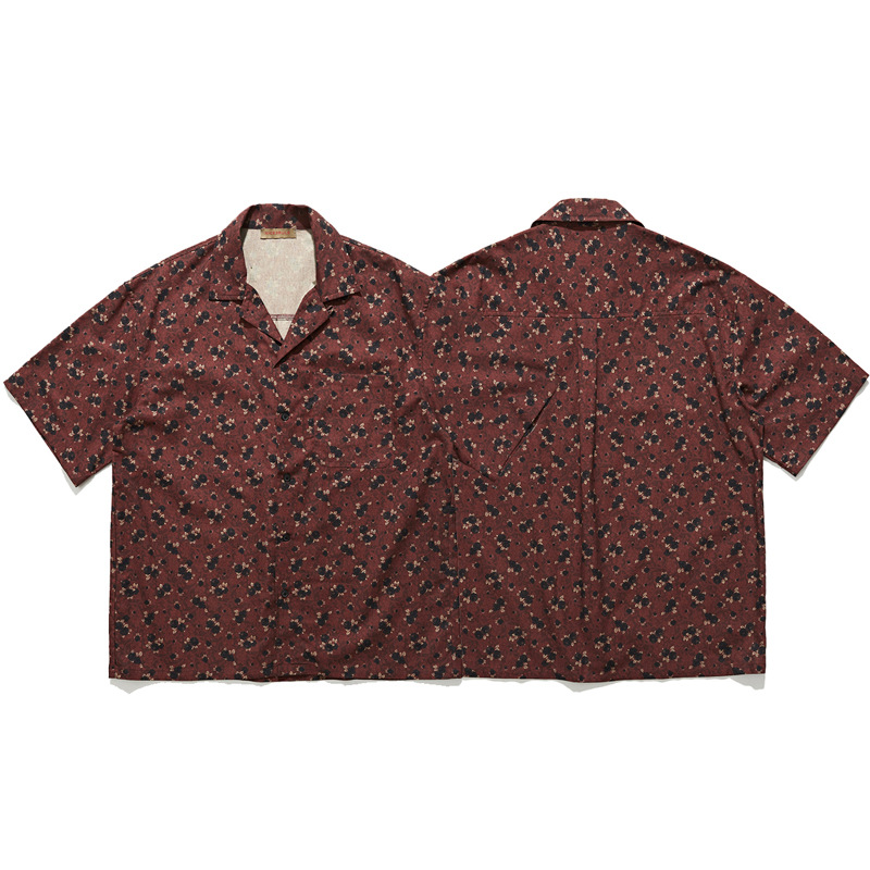 Japanse retro etnische stijl C - Vintage Hawaiian Floral Shirt recensie en prijs