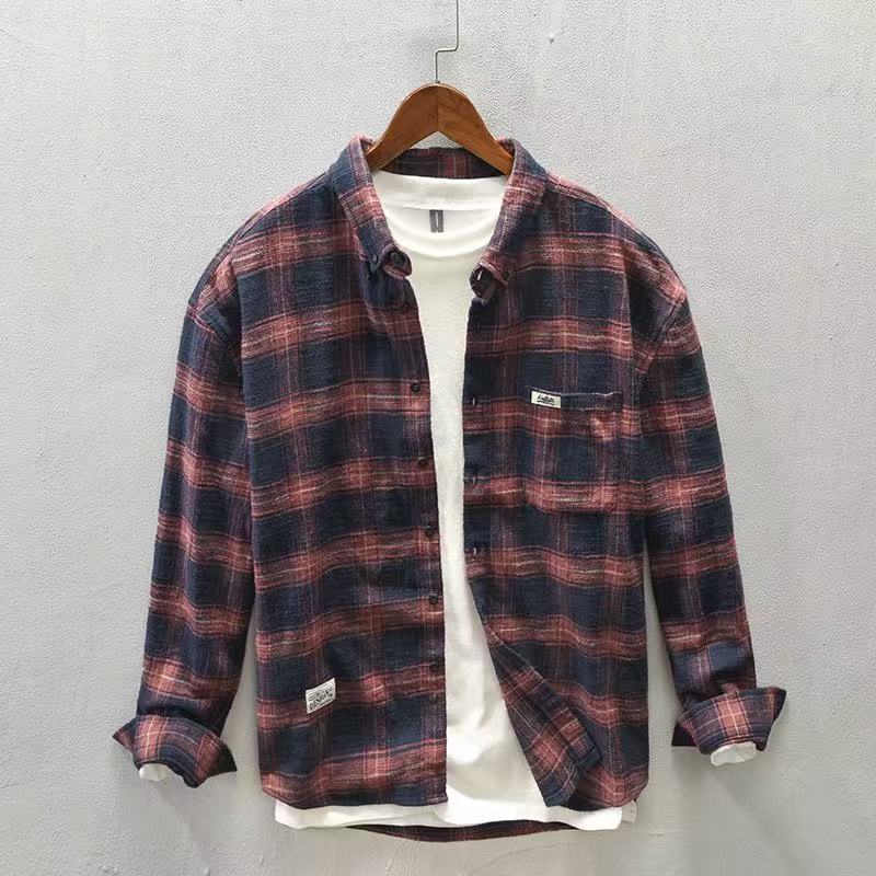 2026 Lente/Herfst Nieuwe Gerui - Flannel Plaid Shirt Heavy Weight recensie en prijs