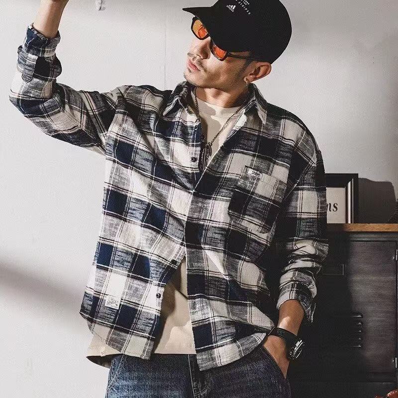 2026 Lente/Herfst Nieuwe Gerui - Flannel Plaid Shirt Heavy Weight recensie en prijs