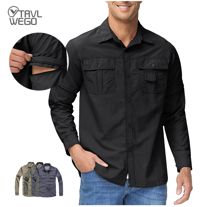 TRVLWEGO Heren Shirt Wandelen  - Tactical Military Shirt Cargo recensie en prijs