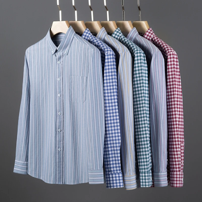 2026 Lente en Herfst 100% Kato - Oxford Cotton Casual Shirt Business recensie en prijs