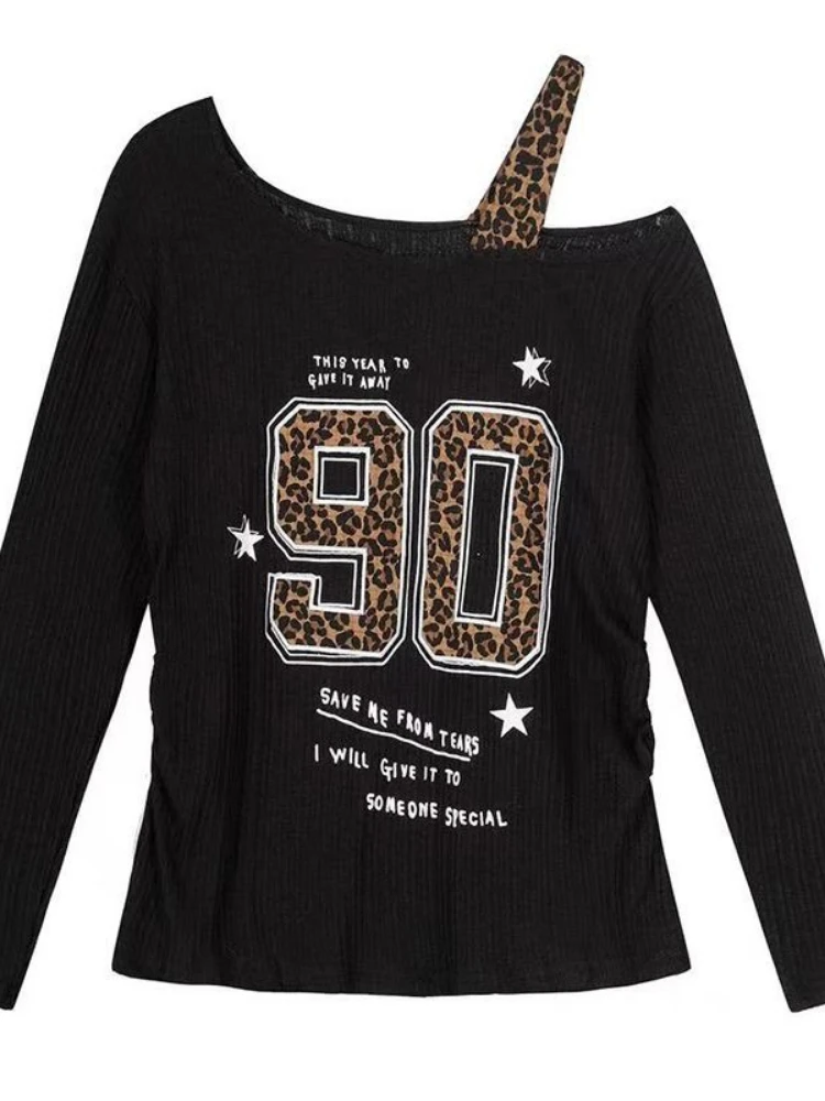 Y2K patchwork T-shirt met luip - T-Shirts recensie en prijs