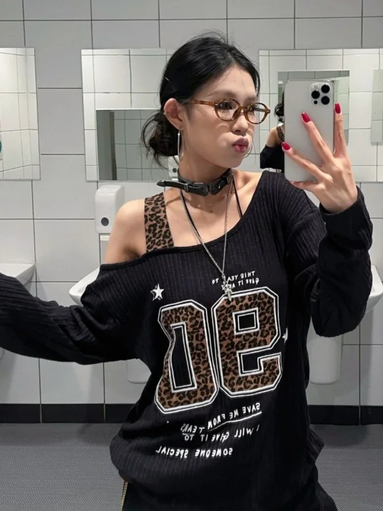 Y2K patchwork T-shirt met luip - T-Shirts recensie en prijs