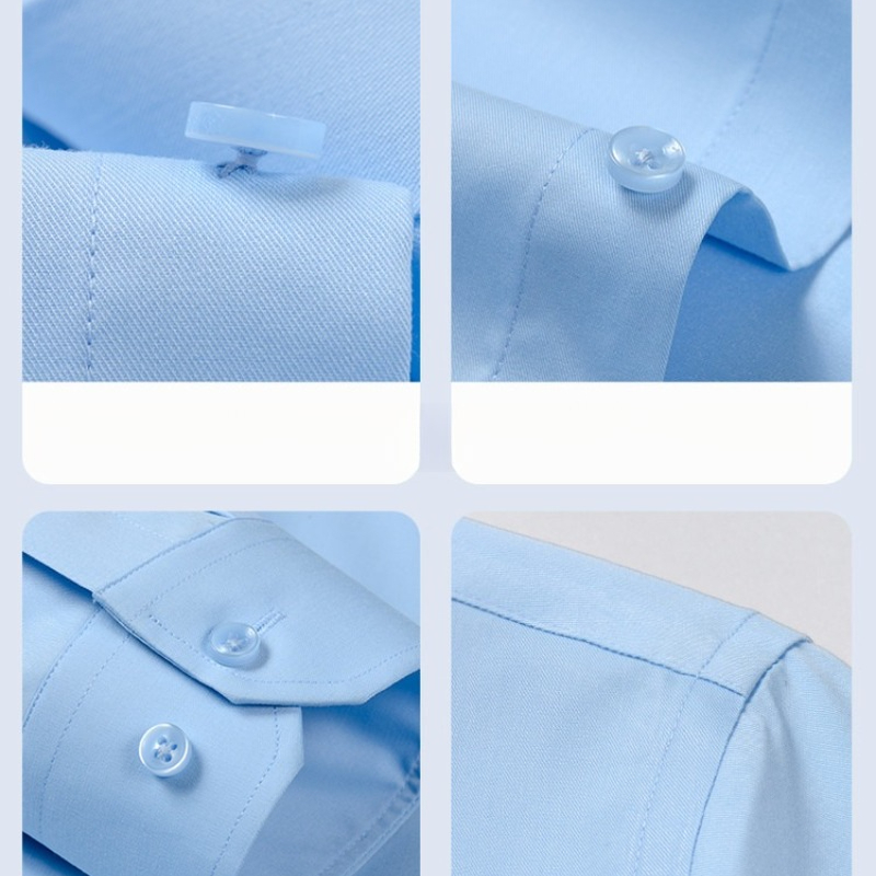 Overhemd met lange mouwen van  - Breathable Bamboo Fiber Shirt Non Iron recensie en prijs