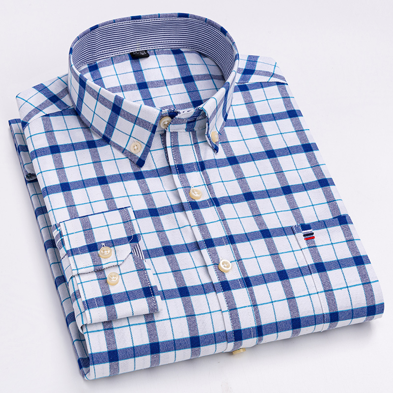 Casual overhemden voor heren,  - Oxford Cotton Casual Shirt Business recensie en prijs