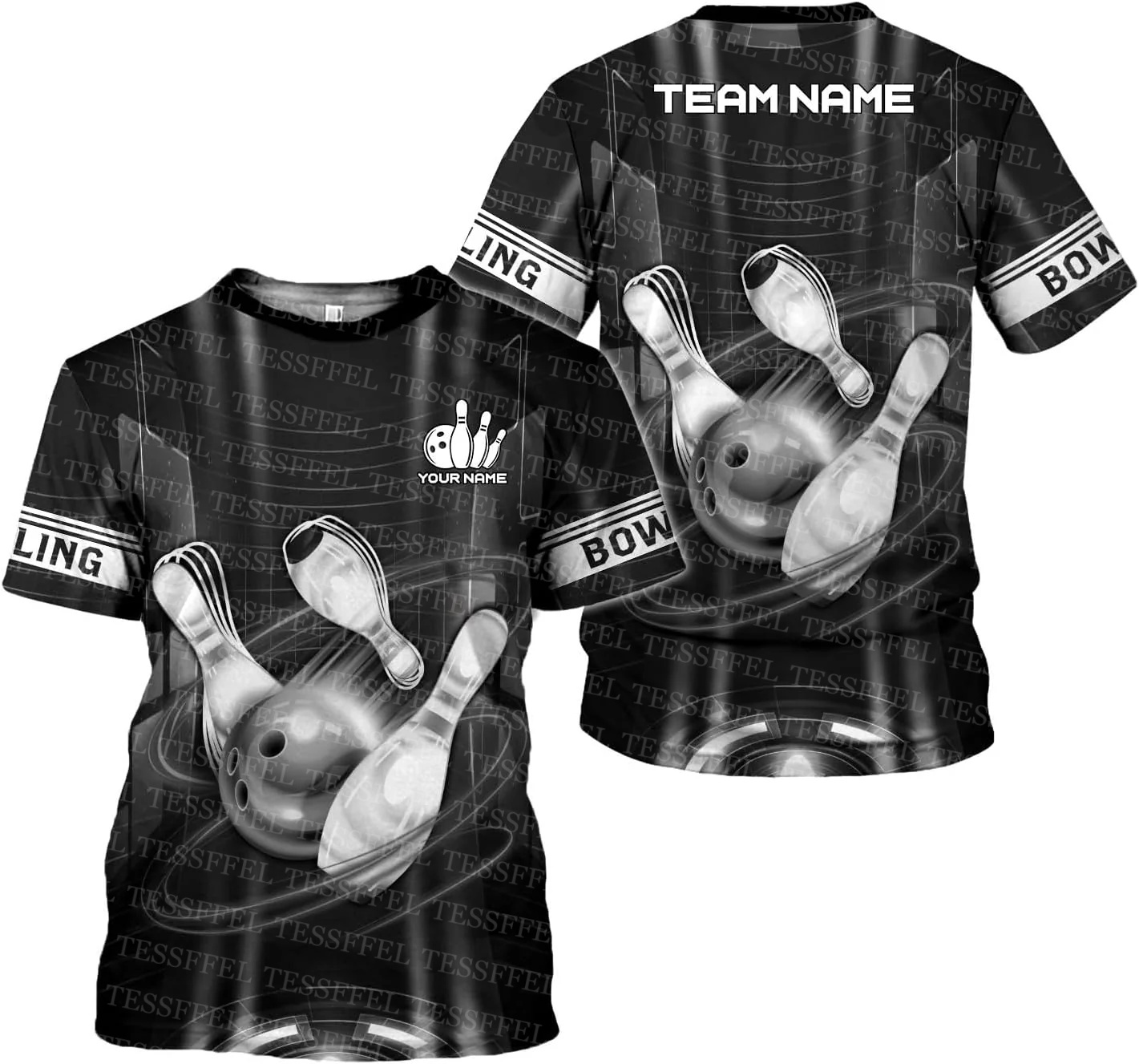 Aangepaste naam Graffiti Flame - Short Sleeve Bowling Shirt Retro recensie en prijs